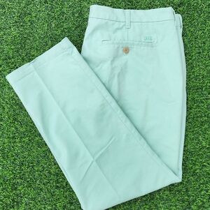 IZOD Men's Mint Green Chino Pants SIZE 40X30